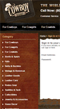 Mobile Screenshot of myaccount.cowboyoutfitters.com